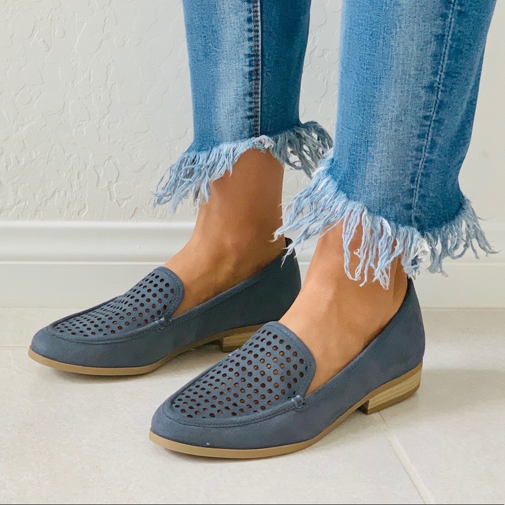 NIB Livid Perforated Moccasin Comfort Loafer Flat - Picture 5 of 6